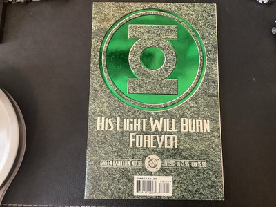 Green Lantern v3#81 ''Deluxe Ed''.!;Embossed Emerald Prism Cvr.! 1996 NM! Memorial