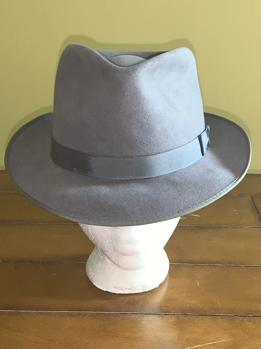 Fedora/Trilby Vintage Hats for Men 7 1/4 Size for sale | eBay