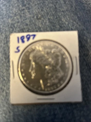 1897 S Mint Morgan Silver Dollar Extra Fine