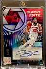 Karl-Anthony Towns 2024-25 Panini PhotoGenic Burst Rate Auto #BRS-Kat /49 Knicks