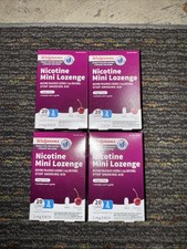Nicotine Mini Lozenge Cherry Ice Flavor 2mg 20Ct Walgreens 4 pks Ex 09/2026