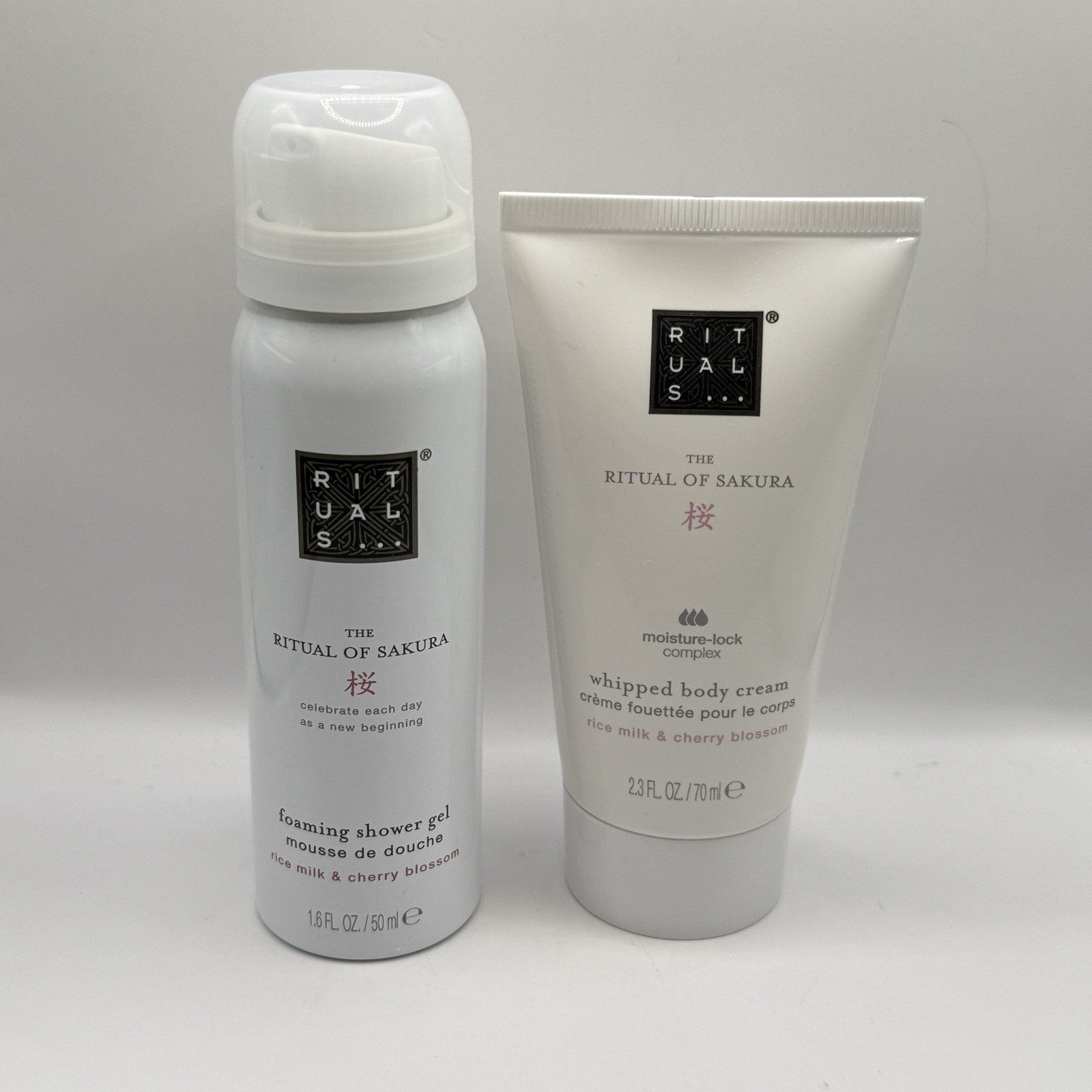 Rituals The Ritual Of Sakura Whipped Body Cream 70ml & Foaming Shower Gel 50ml