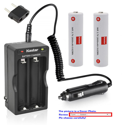 Kastar 2600mAh Battery Travel Charger for Zhiyun CRANE 2 CRANE 2S Z1 Evolution
