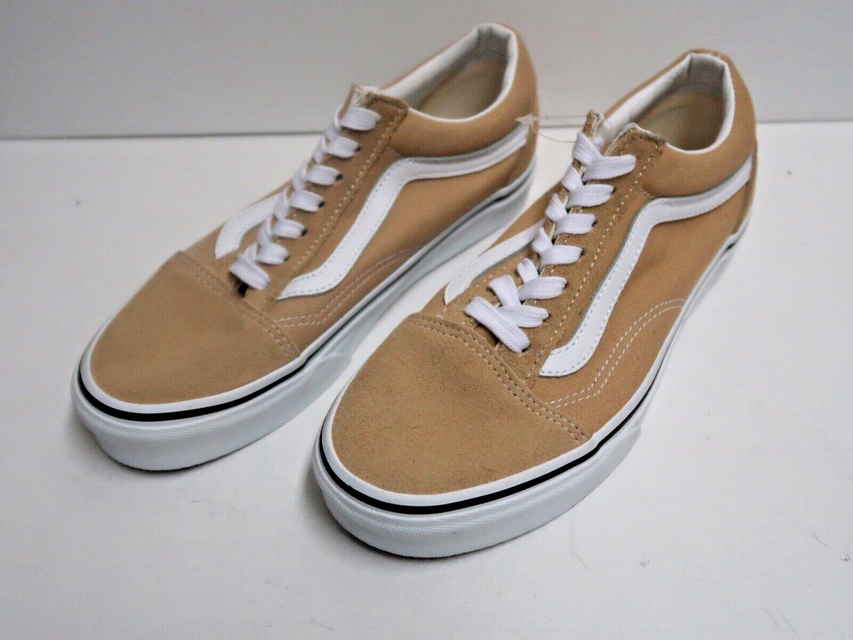 Vans Old Skool Cornstalk/True White Skate Shoes Suede/Canvas