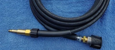 KARCHER NUEVA SERIE K MANGUERA DE EXTENSIÓN DE GOMA LIBERACIÓN RÁPIDA 10 METROS 1 ALAMBRE GOMA