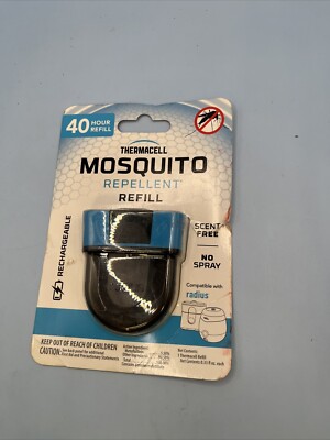 Thermacell ER140 Rechargeable Mosquito Repellent Refill 40 Hour Scent-Free