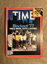 Time Magazine July 25, 1977 Blackout &lsquo;77