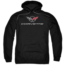 Mens Chevy Corvette Emblem Hoodie