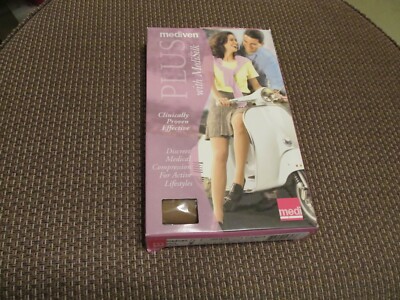 Medi Plus 20-30 Open Toe Calf Compression Stockings SizeIII