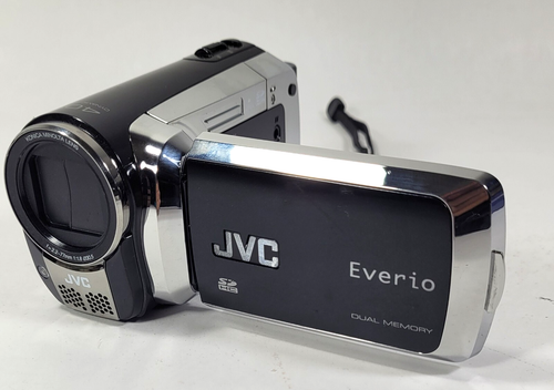 JVC GZ-MS120BU Everio Camcorder Video Camera UNTESTED FOR PARTS NO RETURNS