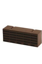Timloc Air Bricks Vent 9" x 3" brick Grille Wall AirBrick / Brown