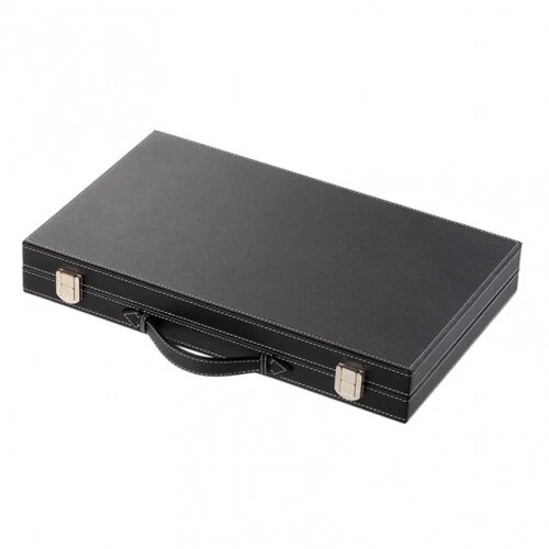 Backgammon - Koffer - Vaios - Kunstleder - gross - Bild 3 von 4