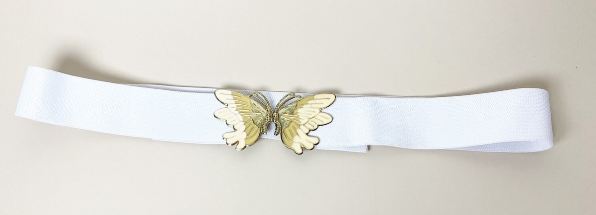 vintage butterfly belt / バタフライ 蝶々 ベルト Amazon.com: Women's fashion metal butterfly rhinestone