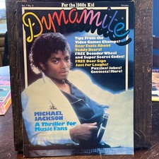 Dynamite Magazine No 113 1984 Michael Jackson Cover Story