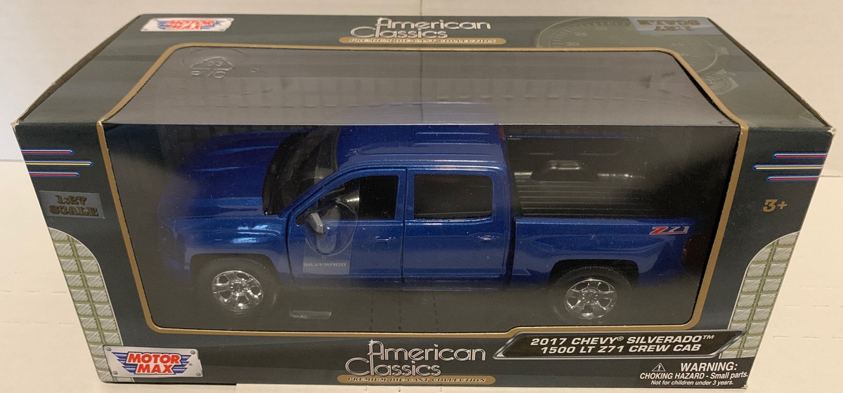 Motor Max 2017 Chevy Silverado 1500 LT American Classics,1:27 Die