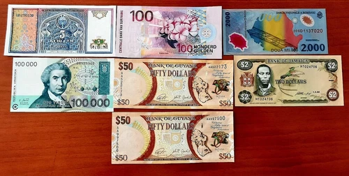 World Banknotes lot