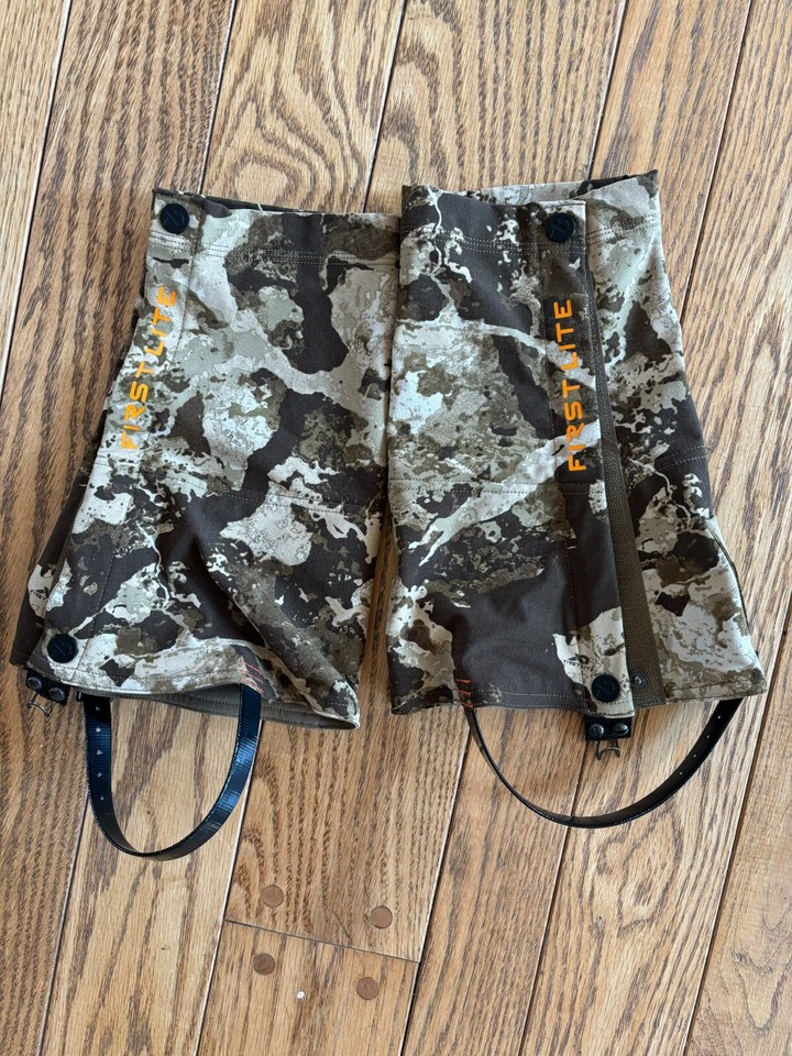 First Lite Traverse 2.0 Gaiter Durable Waterproof Camo Hunting Boot