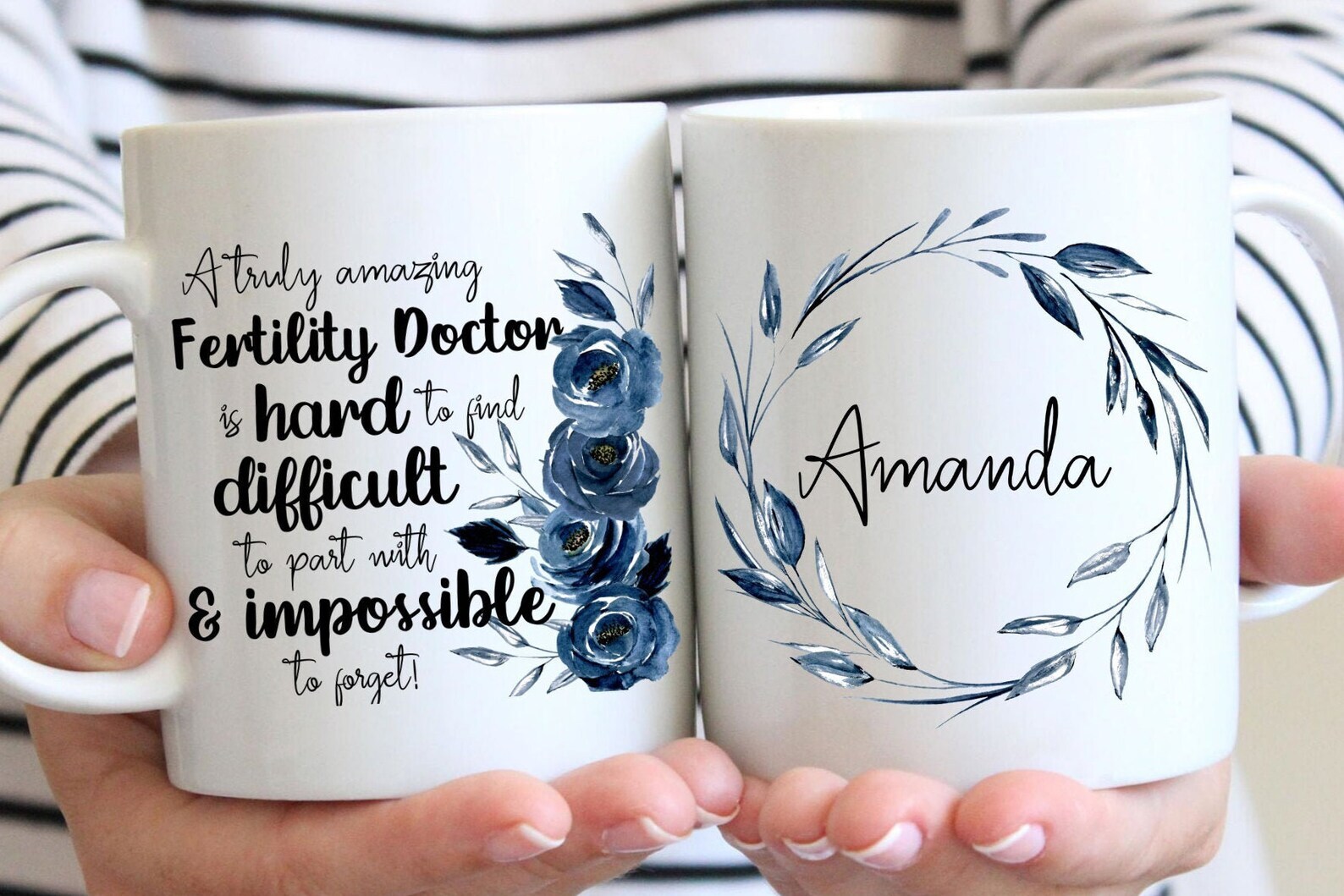 Personalized Fertility Doctor Gift For Women Doctor's Mug Appreciation Thank You