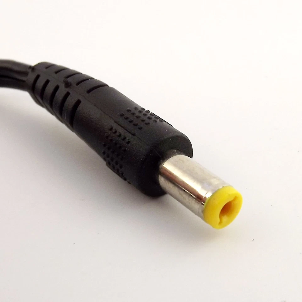 1x 1FT Male to Male 5.5mm x 2.1mm Plug DC Power Adapter Cable 18AWG CCTV Camera - Image 4 of 4
