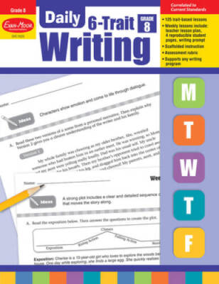 Daily 6-Trait Writing, Grade 8 - Paperback By Evan Moor - GOOD
