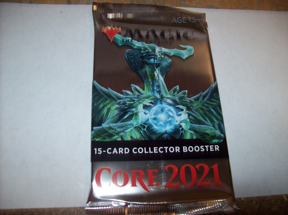 MTG CORE 2021 15 CARD COLLECTOR BOOSTER PACK STILL SEALED FREE SHIPPING |  eBay