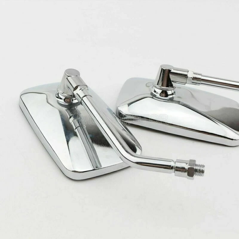 Хромированные прямоугольные зеркала для мотоциклов Suzuki Marauder VZ 1600 800 Savage 650 - Изображение 4 из 4