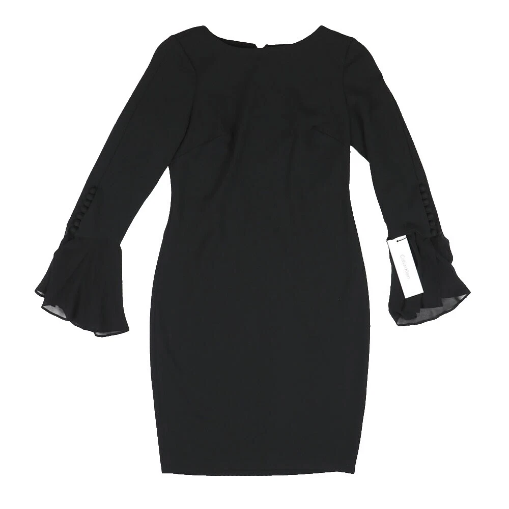 Calvin Klein Party/Cocktail Long Sleeve Sheath Dresses for Women