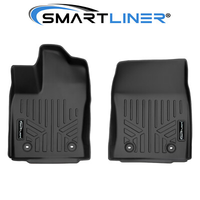 SMARTLINER Custom Fit Floor Mats 1st Row Liner Set OEM 2022-2025 Toyota Tundra