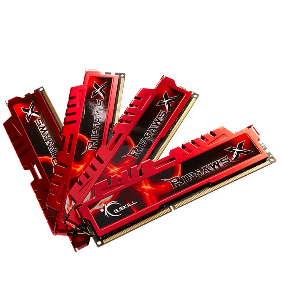 G.SKILL Ripjaws X 32GB 4x 8GB DDR3 1333MHz PC3-10666U 240Pin Desktop Memory RAM - Image 4 of 4