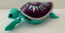 Moose Little Live Pets Sea Turtle Purple & Teal Diamond Crystal Tested & Works