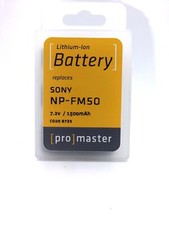 Promaster Battery Sony NP-FM50 8725