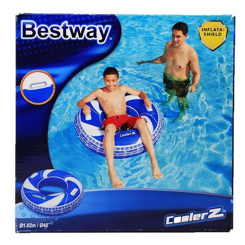 Bestway 36093 Inflatable Swim Ring blue, Brand New!! | eBay