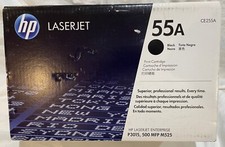 NEW Genuine HP 55A CE255A Black Toner Cartridge LaserJet P3015 OEM SEALED