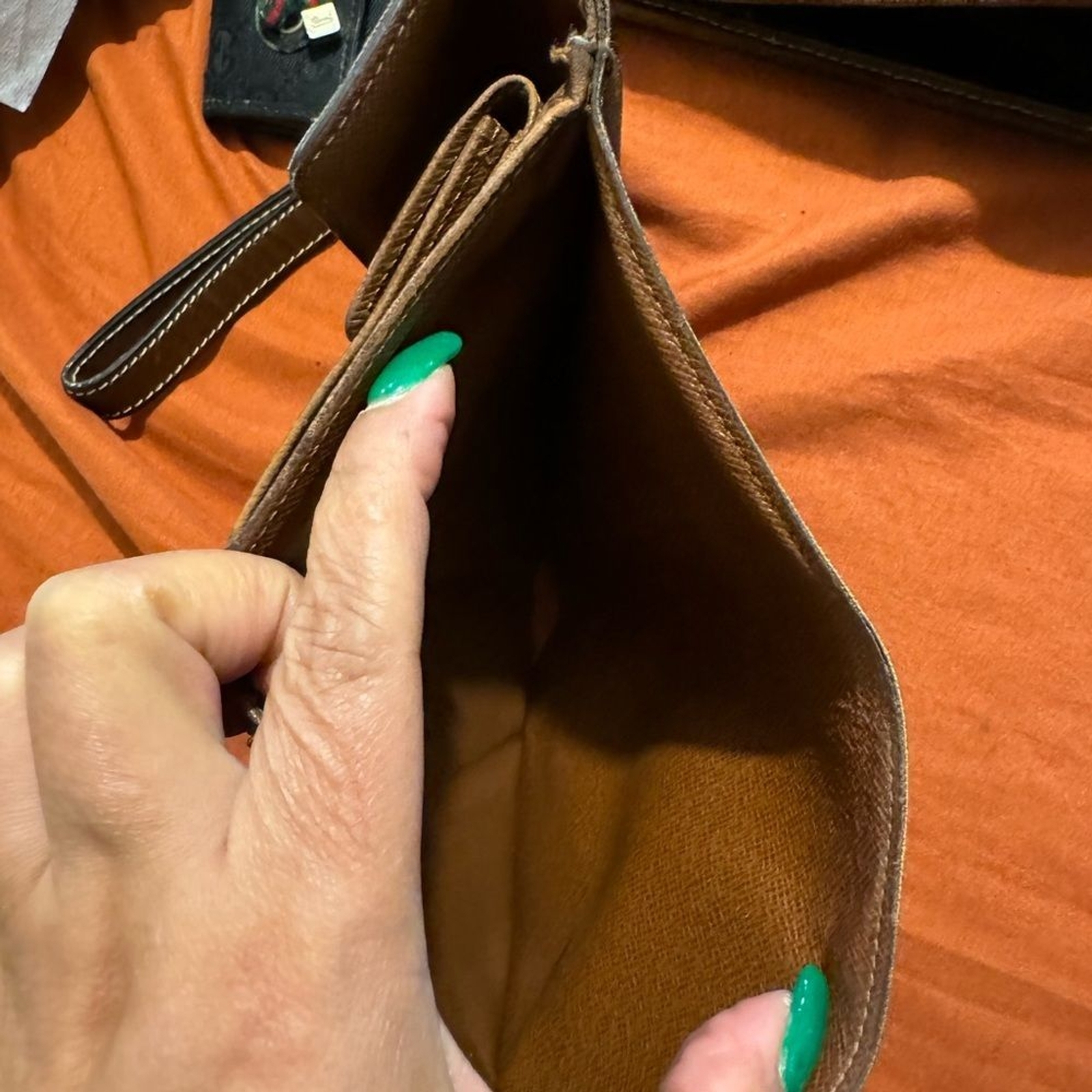 LV monogram medium sized wallet - image 2