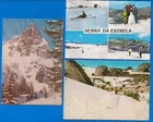 SET OF 3 used POSTCARDS, Serra da Estrela, ski sports, PORTUGAL