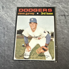 Topps 1971 Baseball Rookie Card Steve Garvey #341 Dodgers MLB Base Set. rookie card picture