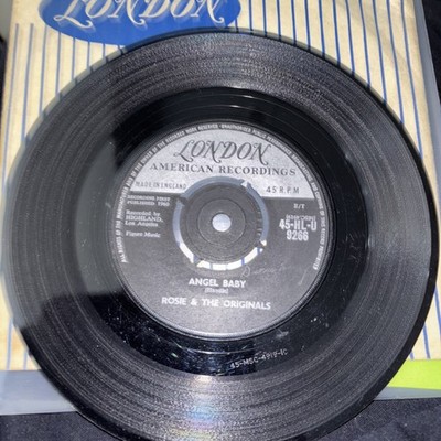 Rosie And The Originals    Angel Baby / Give Me Love 7'' Vinyl 1960 VG/VG 
