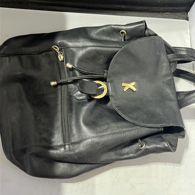 Paloma Picasso Black Leather Backpack Paloma Picasso | Bags | Paloma Picasso Backpack | Poshmark main image 2