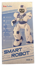 EduCuties Programmable Smart Robot Purple RC Gesture Control LED New Sealed