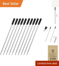 Smooth Writing 10-Pack 4.5'' Ballpoint Pen Refills - Compatible with Cross