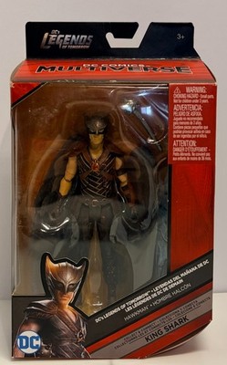 Mattel Legends of Tomorrow, DC Multiverse, Hawkman, Build King Shark. Brand New!