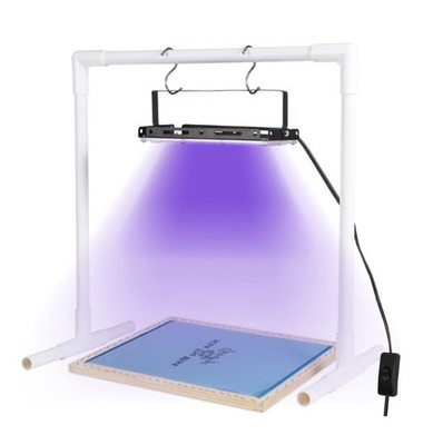 Caydo 20W LED UV Screen Printing Exposure Unit Light Stand Exposing & Cyanotypes