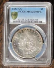 1883-CC MORGAN SILVER DOLLAR  PCGS MS62 DMPL Deep Mirror Proof like