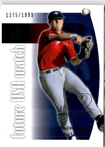2002 Dustin Pedroia #USA17