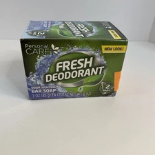 NEW Sealed Box of 2 bars P.Care FRESH DEODORANT Bar Soap 3 oz Each ( 2/pk) 