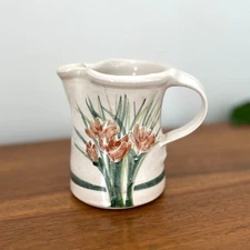 Studio Pottery Creamer Signed