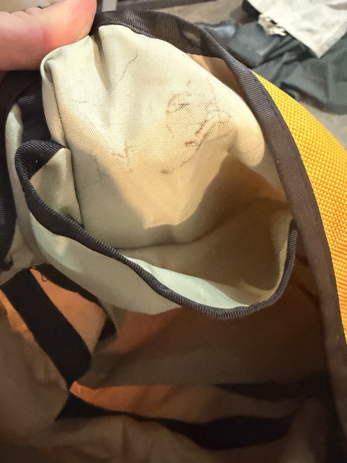 Vintage Patagonia Half Mass Messenger Bag - Yellow USA Made Satchel thumbnail 13