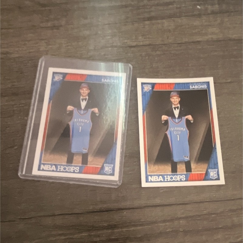 Panini 2016-17 NBA Hoops Domantas Sabonis Rookie #271 Lot of 2 OKC