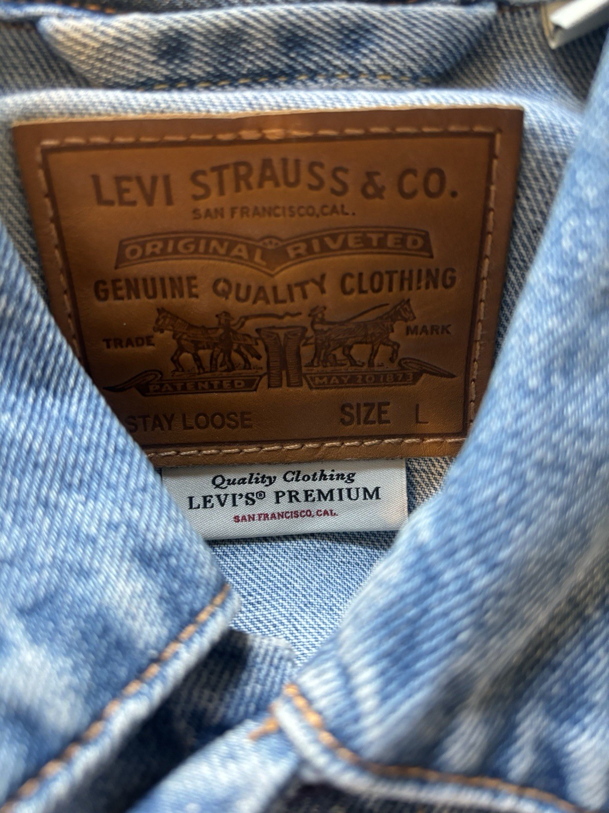 Levi's Premium Denim Jacket - image 3
