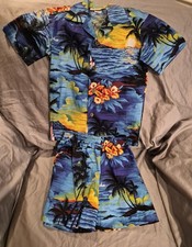 ROYAL hawaiian creations youth szd matching ALOHA island themed outfit size 8